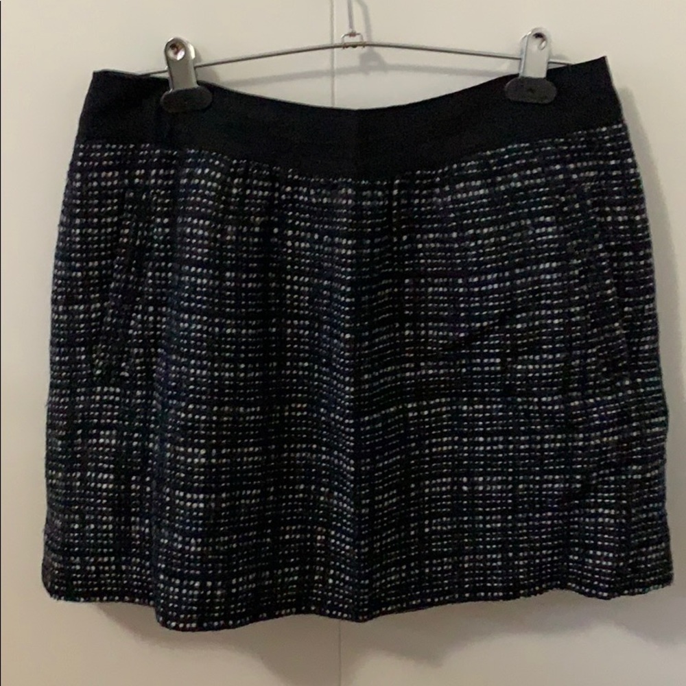JCrew tweed mini skirt